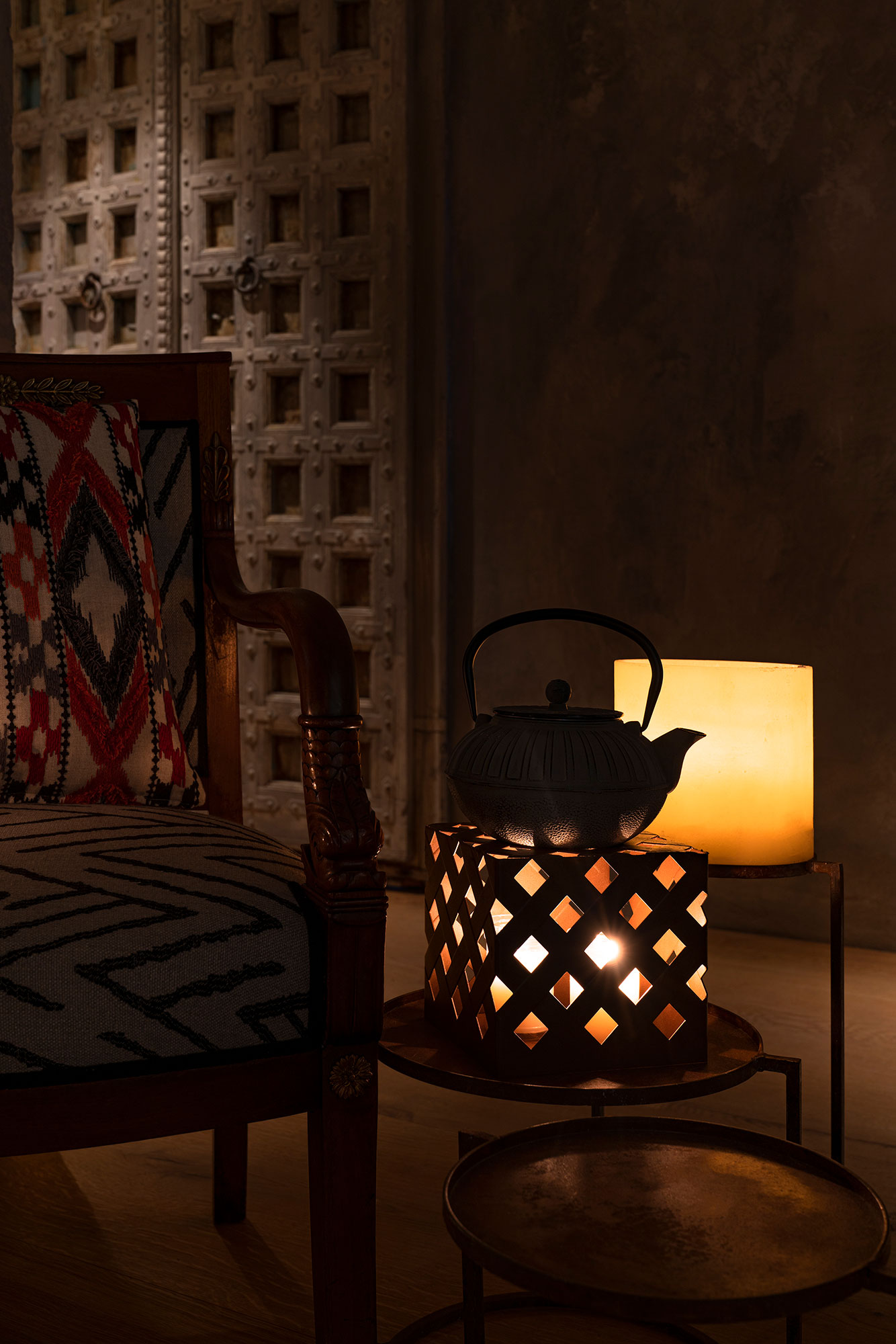 Aire Ancient Baths Creative and artistic direction, atmosphere design, and photographic and audiovisual production for AIRE Ancient Baths.